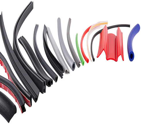 Geëxtrudeerde rubberproducten